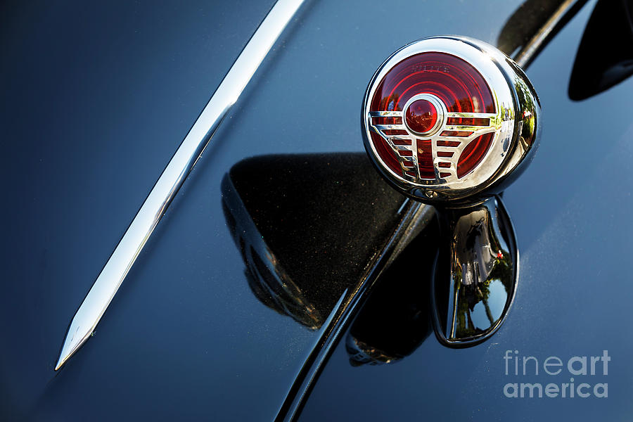 1937 Desoto Taillight Photograph by Dennis Hedberg
