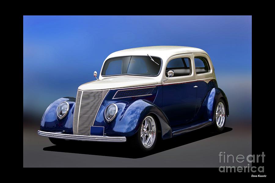 1937 Ford Deluxe Sedan Photograph by Dave Koontz - Pixels