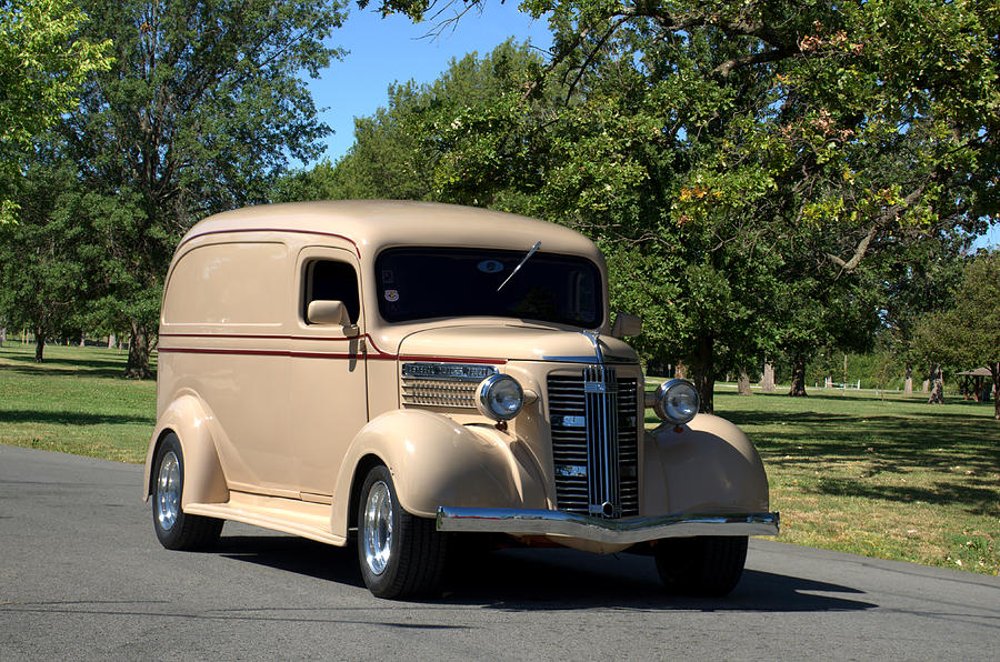 1937 GMC Panel Truck Photograph by Tim McCullough