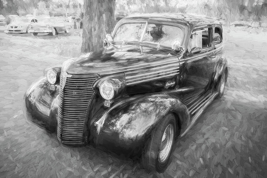 1938 Chevrolet 2 Door Sedan Deluxe C116 Bw