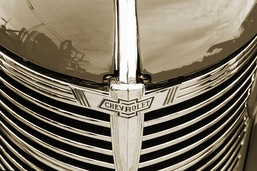 1938 Chevrolet Classic Car Photograph 6750.01 Photograph by M K Miller