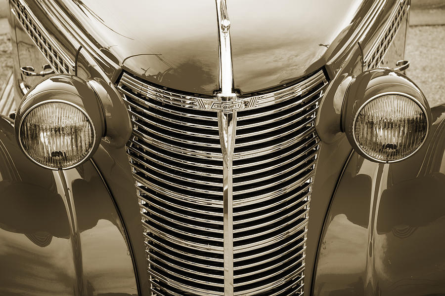 1938 Chevrolet Classic Car Photograph 6755.01 Photograph by M K Miller