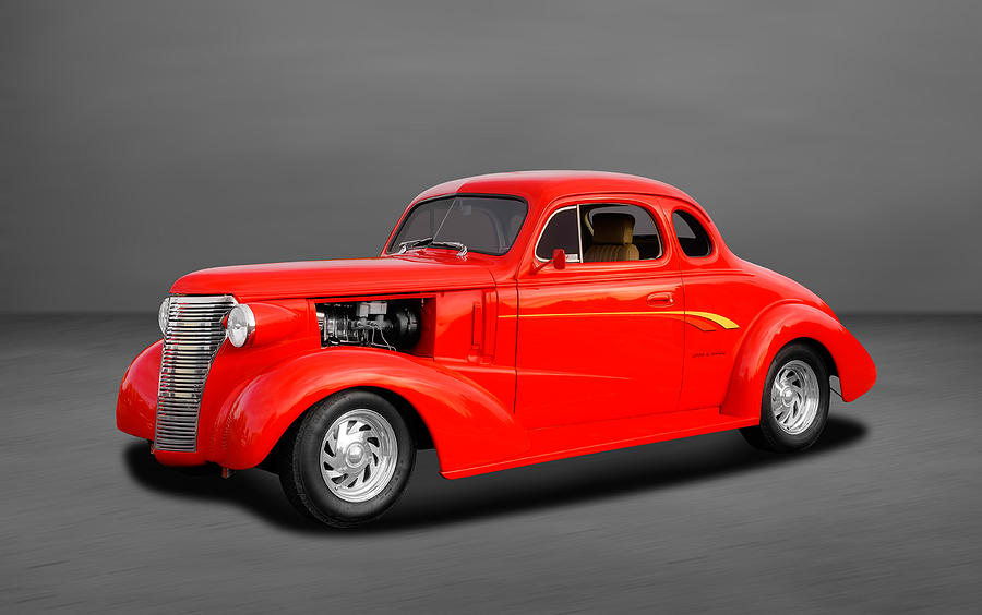 1938 Chevrolet Coupe - 5 Window Photograph by Frank J Benz