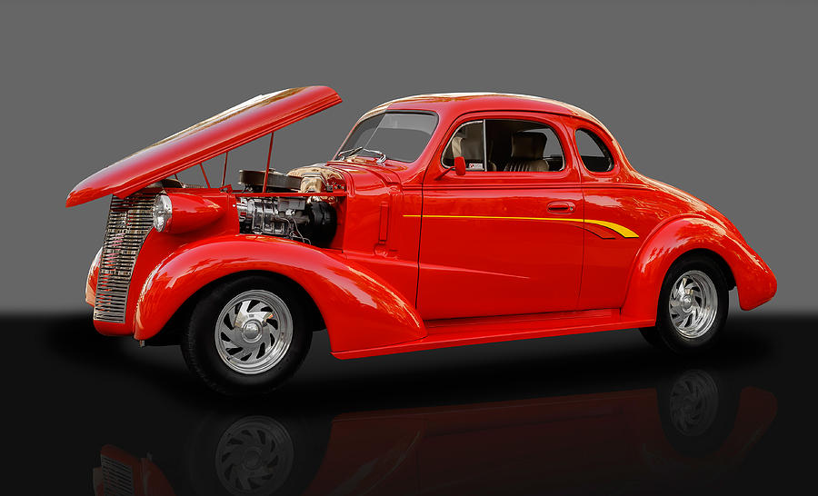 1938 Chevy 5 Window Coupe Photograph by Frank J Benz
