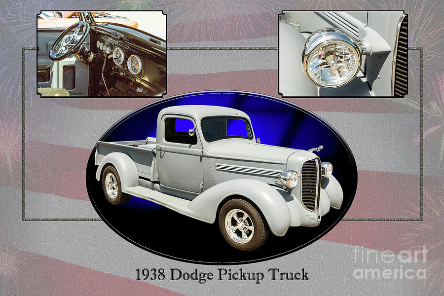 1938 Dodge Pickup Truck 5540.40 Photograph by M K Miller
