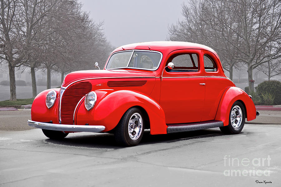 Transportation Photograph - 1938 Ford Coupe I by Dave Koontz