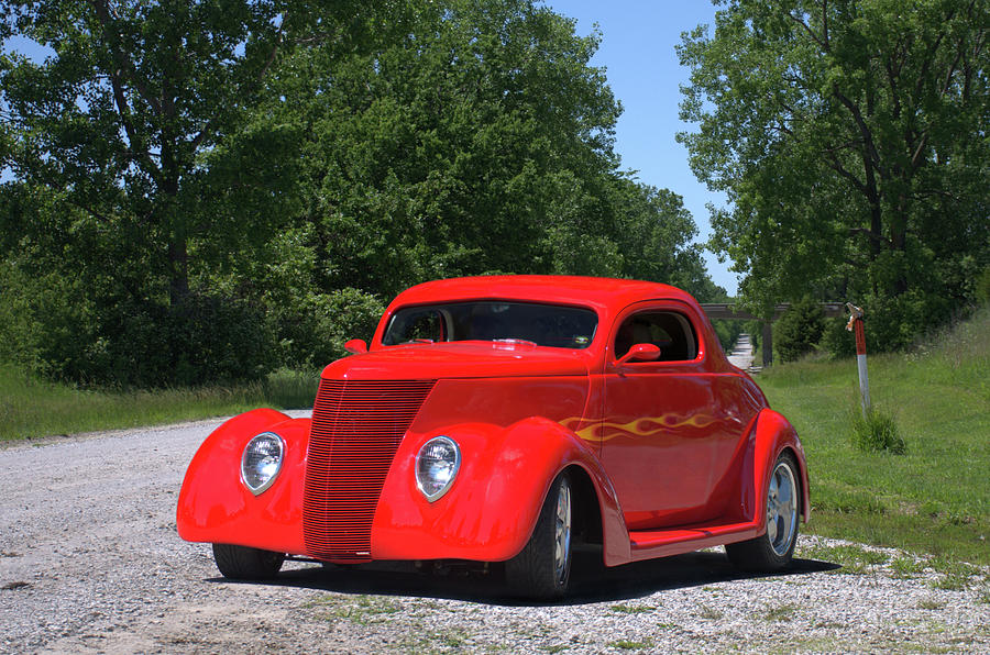 1938 Ford Coupe Photograph by Tim McCullough