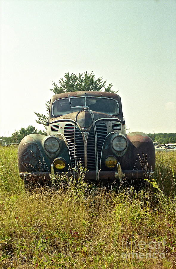 Vintage Photograph - 1938 Ford Deluxe Tudor by Ron Long