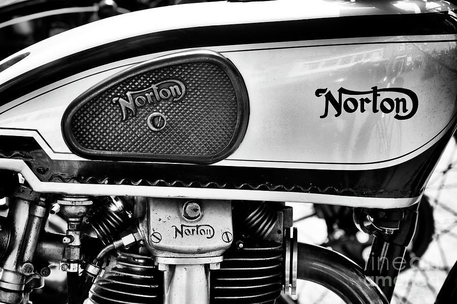 1938 Norton International 30 Motorcycle Photograph by Tim Gainey
