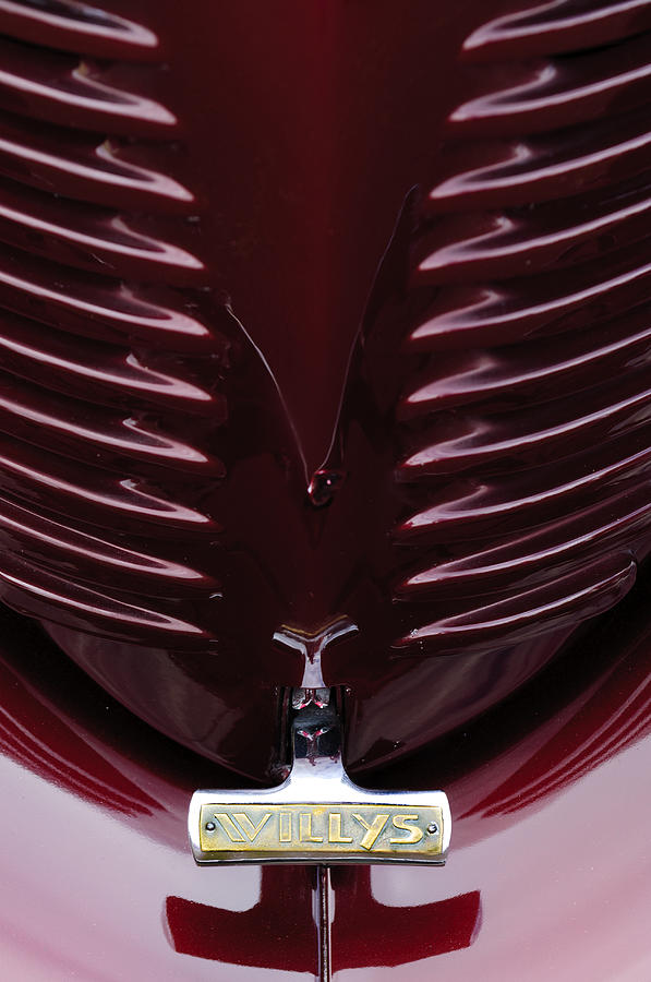 1938 Willys Grille Photograph by Jill Reger