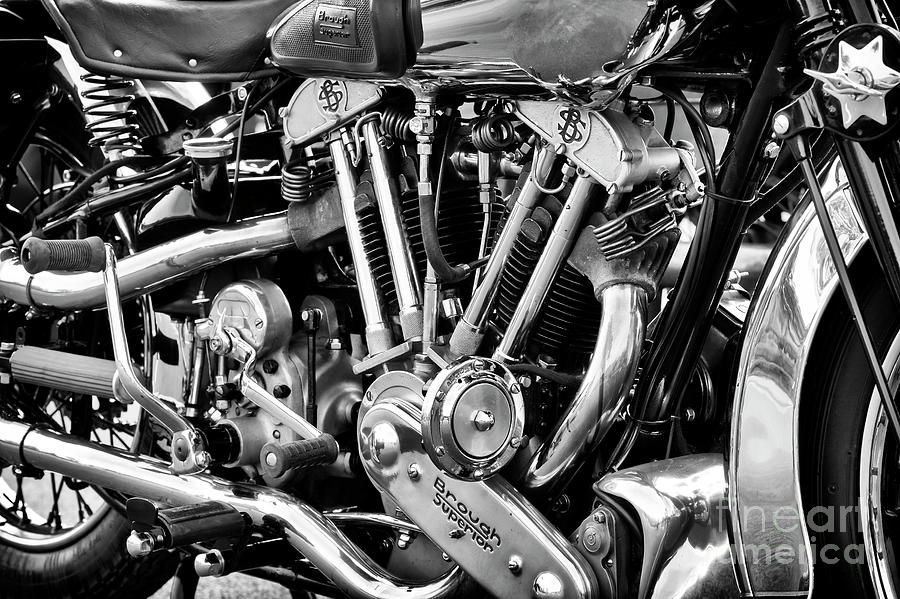 1939 Brough Superior  Photograph by Tim Gainey