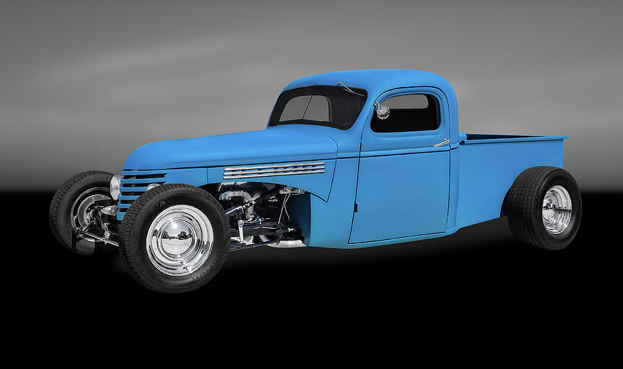 1939 Chevrolet Custom Pickup Truck  -  39CHEVYPICKUPGRY0116 Photograph by Frank J Benz