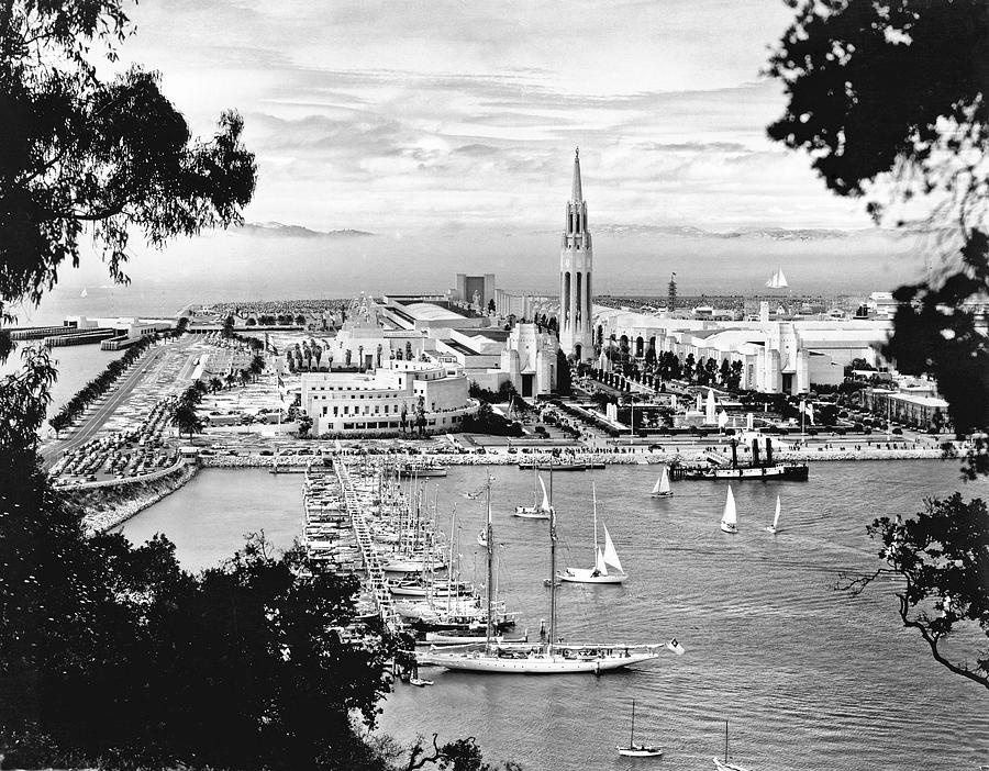 San Francisco Photograph - 1939 Treasure Island View by Underwood Archives