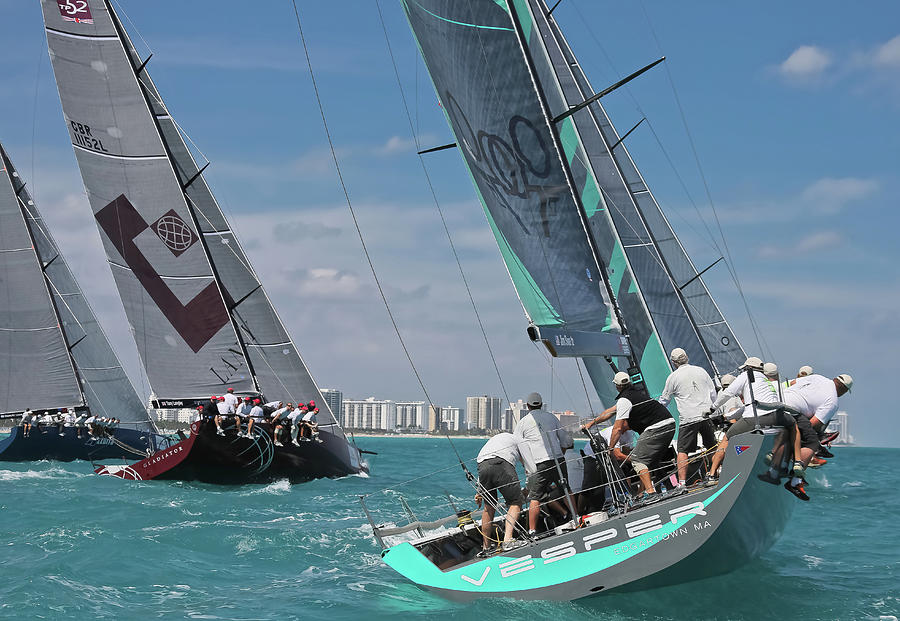 Miami Regatta Photograph by Steven Lapkin - Fine Art America