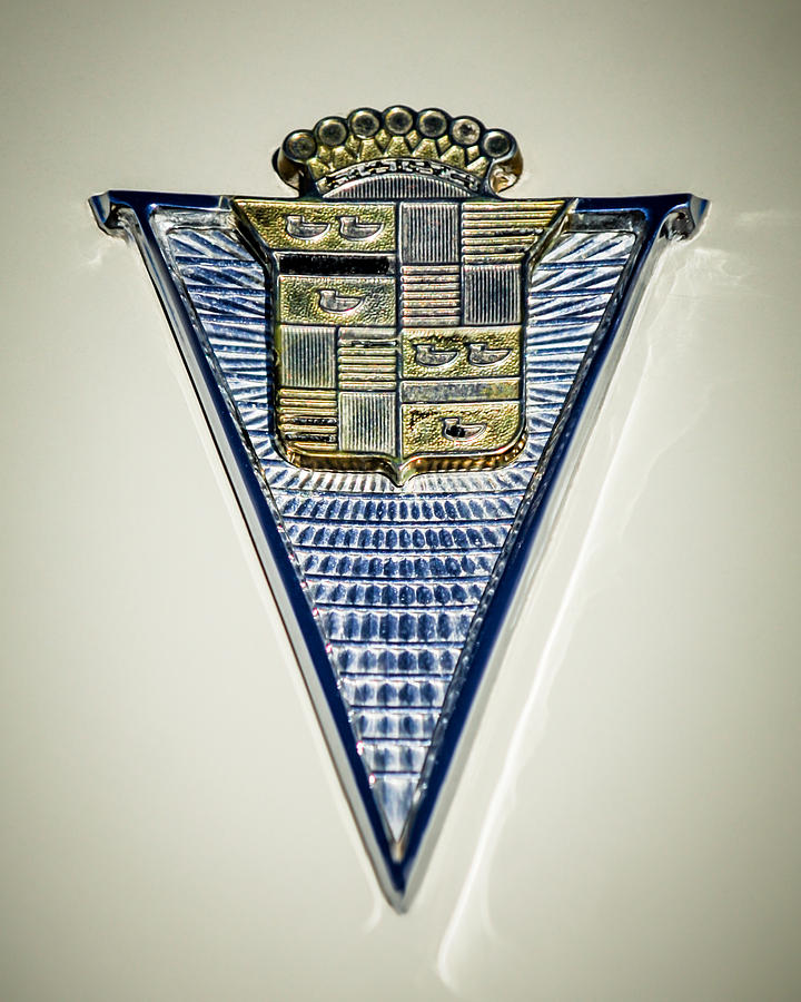 1940 Cadillac 60 Special Sedan Emblem Photograph by Jill Reger