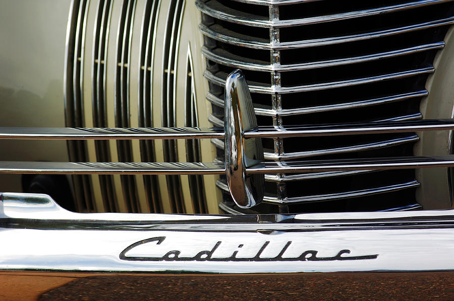 1940 Cadillac 60 Special Sedan Grille Photograph by Jill Reger