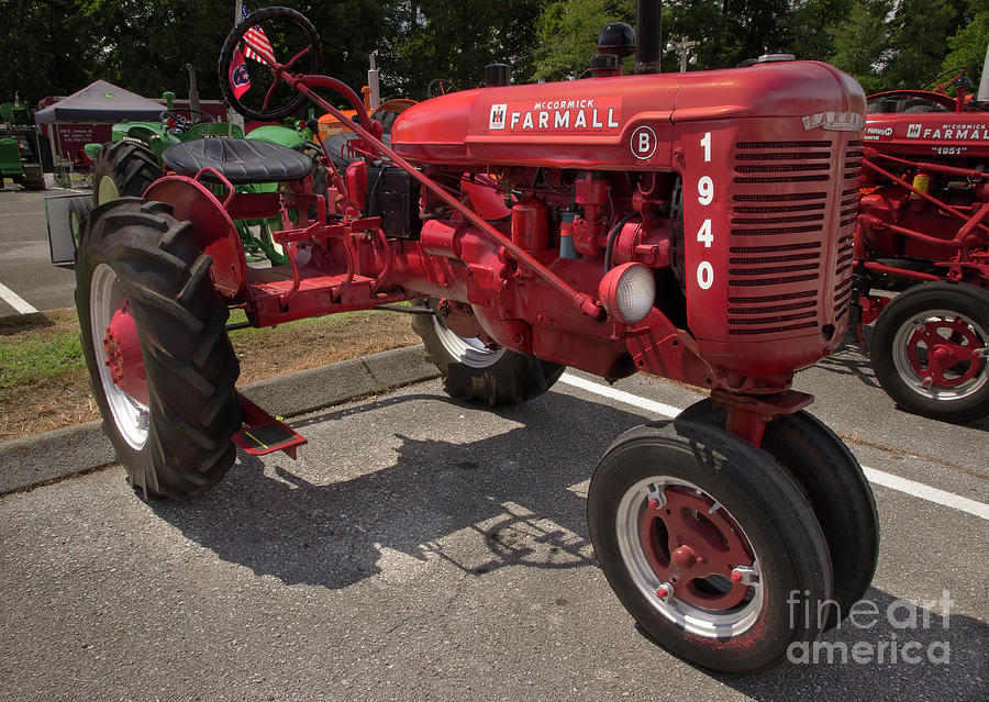 1940 Farmall Photograph by Mike Eingle