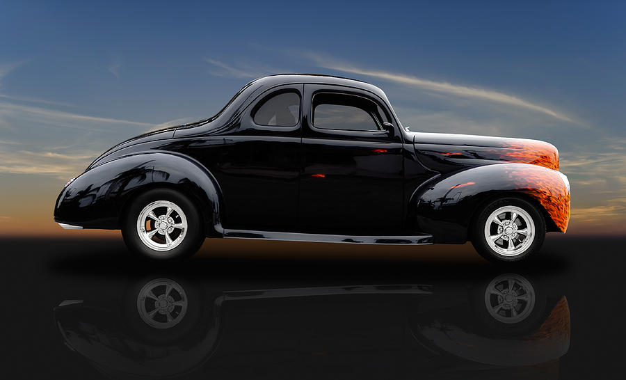 1940 Ford 5 Window Coupe Photograph by Frank J Benz - Pixels