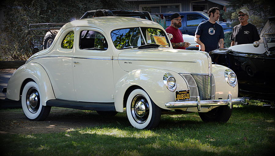 1940 Ford Coupe Deluxe Photograph by AJ Schibig