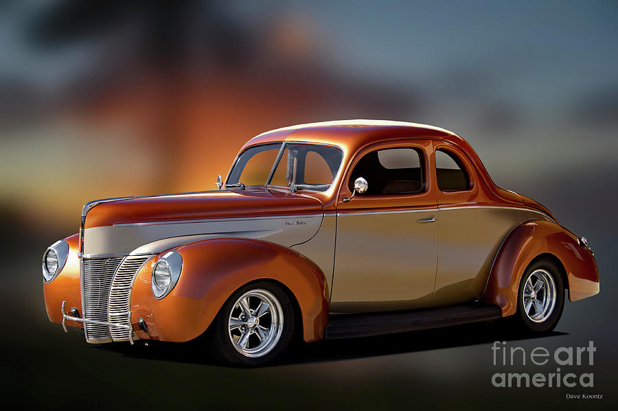 1940 Ford Deluxe 'Copper Coupe' I Photograph by Dave Koontz - Pixels