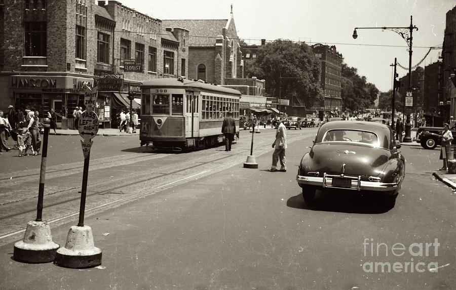 Inwood Trolley in 1940s Photograph by Cole Thompson