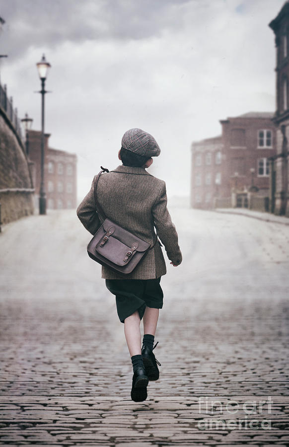 1940s Schoolboy Photograph by Lee Avison