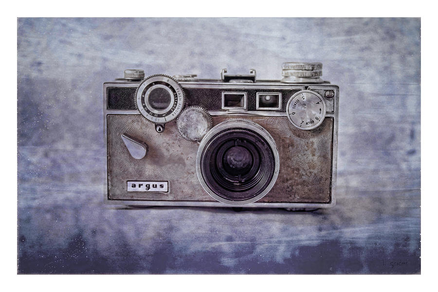 1940s Vintage Argus Camera with Border Photograph by Tony Grider
