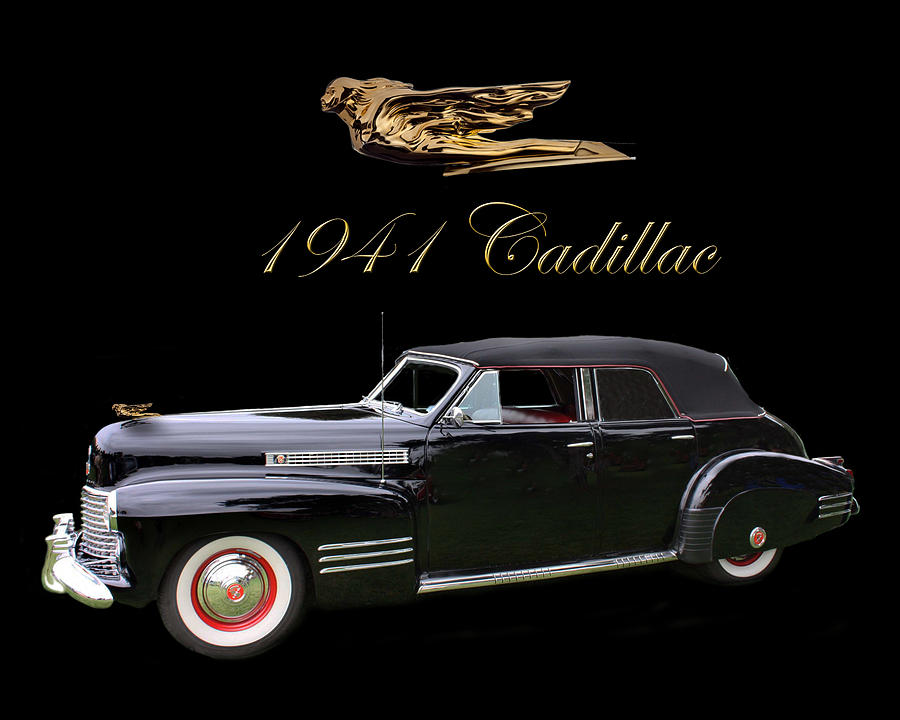 1941 Cadillac series 62 Convertible Sedan Photograph by Jack Pumphrey