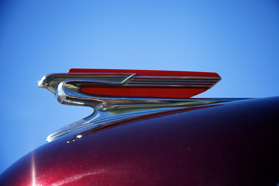 1941 Chevrolet Hood Ornament Photograph by Brooke Roby