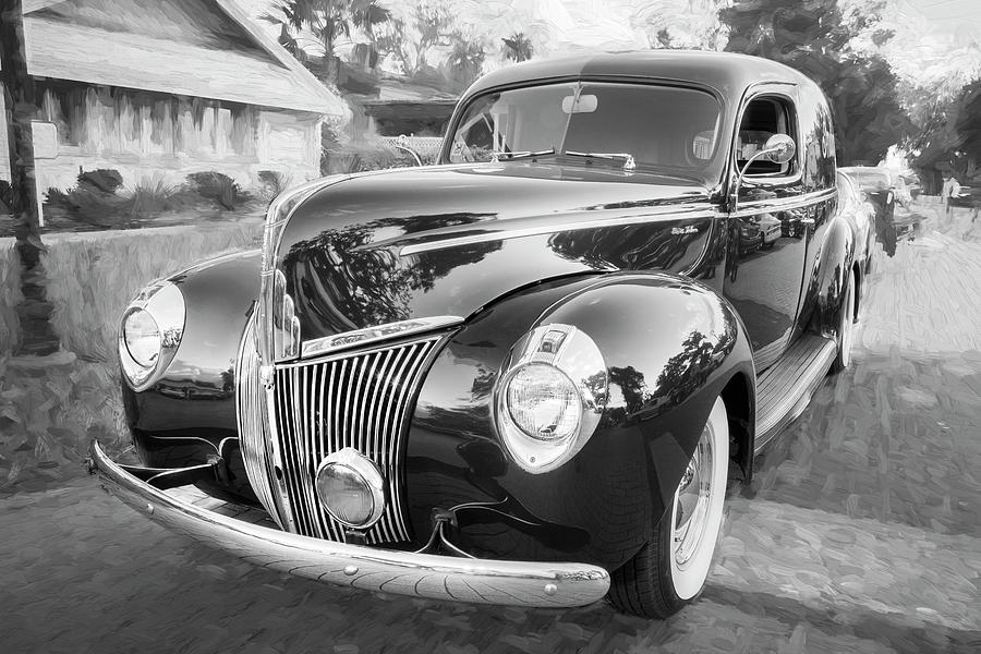 1941 Ford Deluxe Panel Truck c136 Photograph by Rich Franco - Fine Art ...