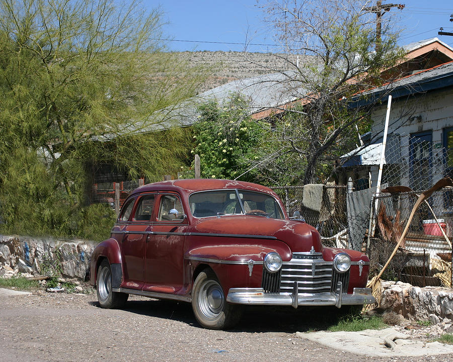 Arizona Photograph - 1941 Oldsmobile 60 Sedan by Jack Pumphrey
