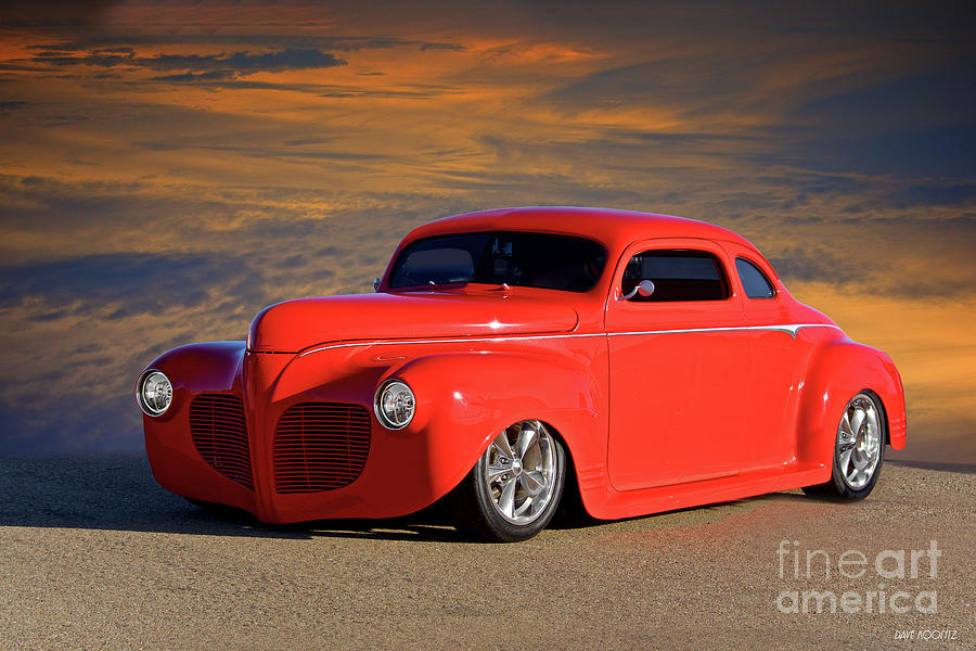 1941 Plymouth 'Fat Fender' Coupe II Photograph by Dave Koontz - Fine ...