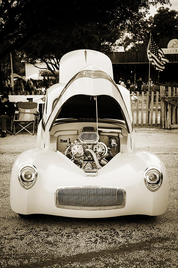 1941 Willys Coope Classic Car Photograph 1231.01 Photograph by M K Miller