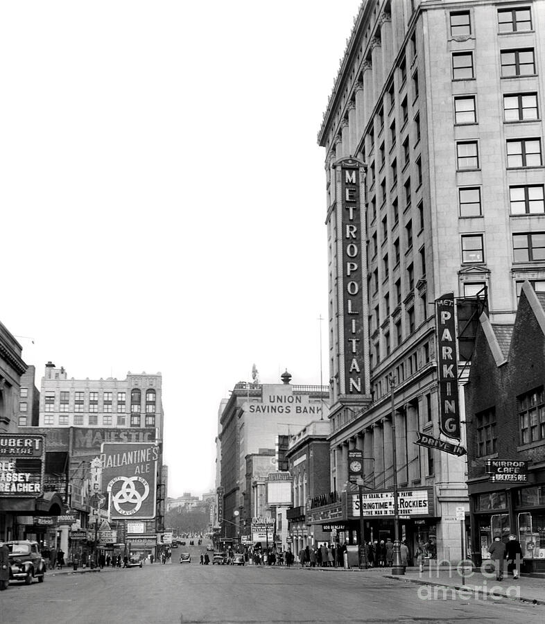 1942 Tremont Street, Boston Photograph by Historic Image