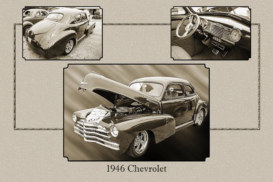 1946 Chevrolet Classic Car Photograph 6771.01 Photograph by M K Miller