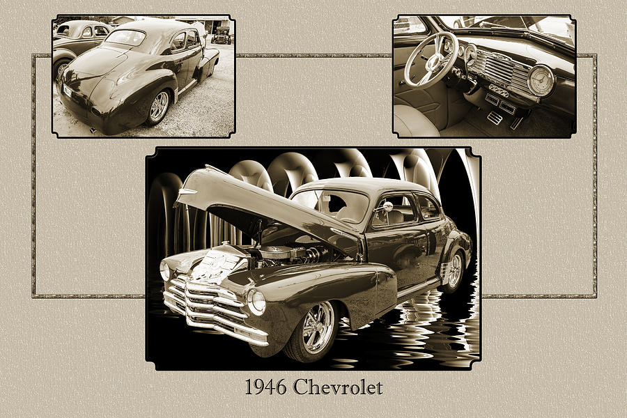 1946 Chevrolet Classic Car Photograph 6773.01 Photograph by M K Miller