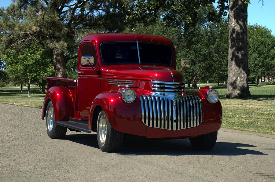 1946 Chevrolet Pickup Truck #2 Photograph by Tim McCullough