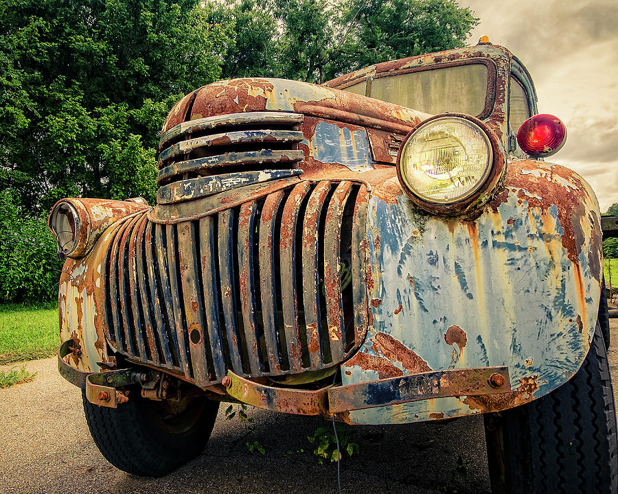 1946 Chevy Work Truck Photograph By Jon Woodhams - Fine Art America