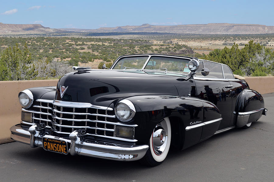 1947 Cadillac Convertible Photograph by Bill Dutting