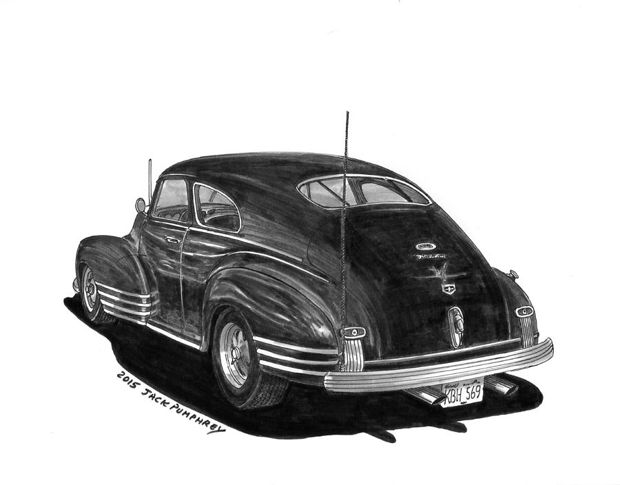 1947 Chevrolet Fleetline Painting by Jack Pumphrey