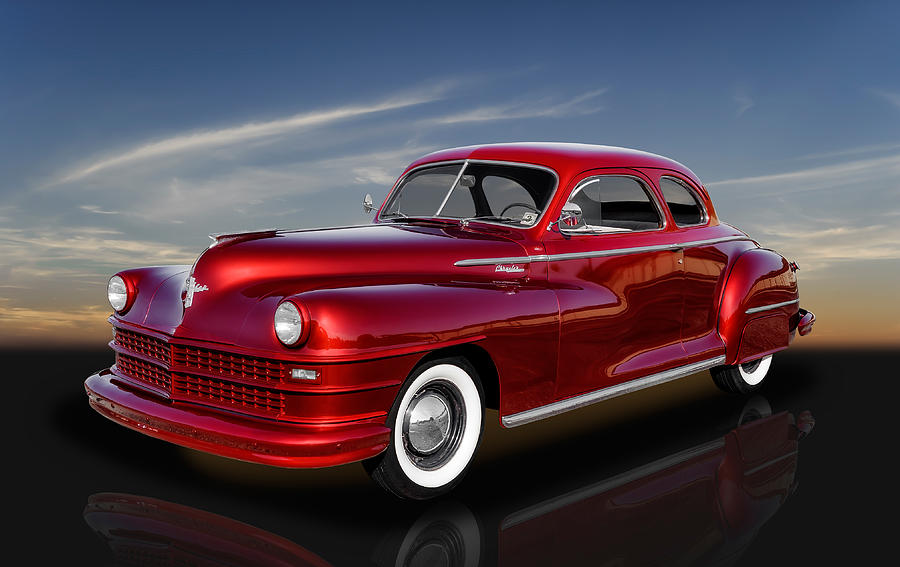 1947 Chrysler Windsor Coupe Photograph by Frank J Benz
