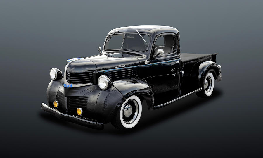 1947 Dodge Brothers Job Rated Pickup Truck  -  47DGETRK320 Photograph by Frank J Benz