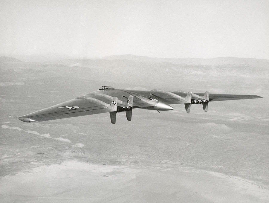 1947 Northrop Flying Wing Photograph by Historic Image