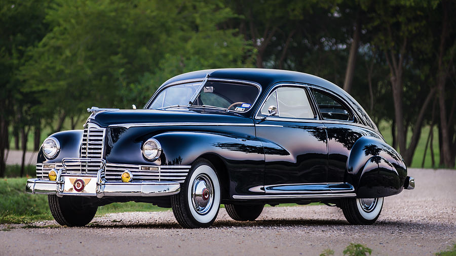 1947 Packard 2 Photograph by David Downs