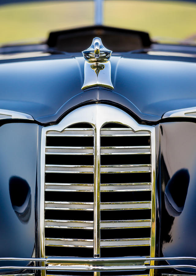 1947 Packard Grille Photograph by David Downs