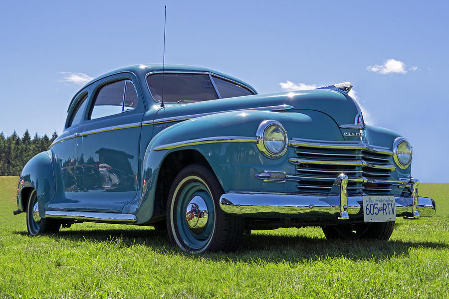 1947 Plymouth Special Deluxe Photograph by Inge Riis McDonald