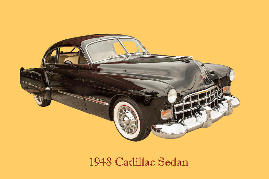 1948 Cadillac Sedan Classic Car Photograph 6722.02 Photograph by M K Miller