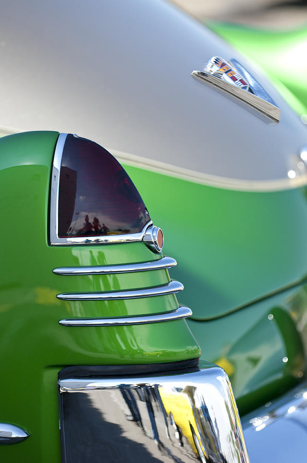 1948 Cadillac Taillight Photograph by Jill Reger