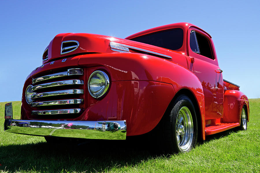 1948 Ford F1 Photograph by Inge Riis McDonald