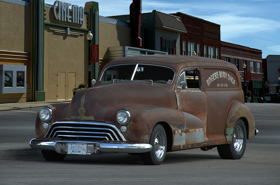 1948 Photograph - 1948 Oldsmobile Sedan Delivery by Tim McCullough